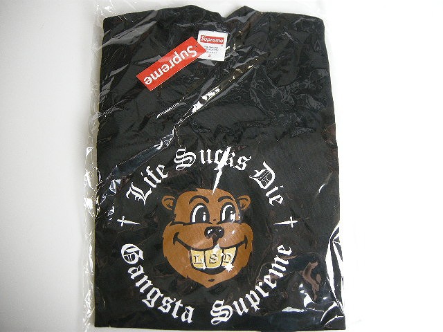 超高品質で人気の 18aw Supreme シュプリーム 18aw Life Sucks Pay Die Teeライフサックスダイtシャツ 半袖 Sucks ロゴt ベアー 熊 18fw 18aw 18fw 秋冬 ブラック黒 メ 板橋区 ced Axbility Consulting Com