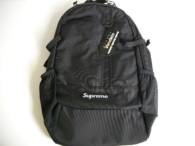 超人気新品 18ss Supreme シュプリーム Backpack Back Pack バックパック リュックサック バッグ Bag 18ss 春夏 S S ブラック黒 メンズ レディース バックパック リュック Sutevalle Org