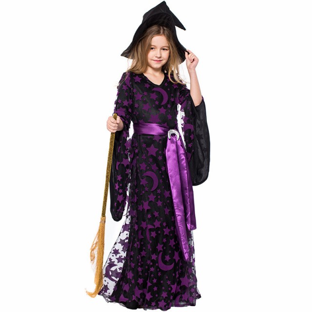 ハロウィン 衣装 子供 女の子 魔女 悪魔 仮装 子供ドレス ワンピース コスプレ 巫女 Halloween 3|au Wowma!(ワウマ)