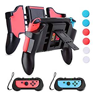 任天堂スイッチ ジョイコン Switch Joy Con コントローラー ハンドルニンテンドースイッチ グリップ スタンド機能付き Myrの通販はau Wowma ワウマ アレイズ店 商品ロットナンバー