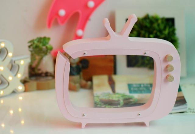 貯金箱 テレビ 北欧 木製 おしゃれ かわいい 写真の小道具 インテリア 置物 子供部屋 プレゼントの通販はau Wowma ワウマ Coloring Life 商品ロットナンバー
