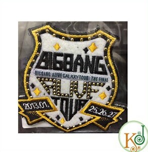 K Pop 韓流 ゆうメール発送 Bigbang 限定エンブレム Wappen A