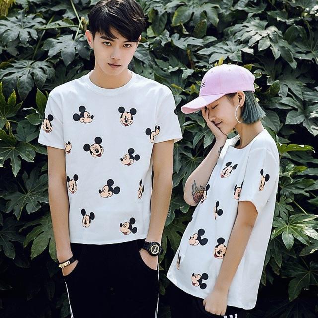 ペア Tシャツ 夏 新作 ペアルック カップル Tシャツ カジュアル半袖tシャツ 棉シャツ ディズニー Tシャツ レディース メンズ トップス ホの通販はau Wowma ワウマ 株式会社久発商事 商品ロットナンバー