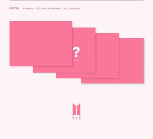 4枚セット【早期購入特典あり】 防弾少年団 BTS MAP OF THE