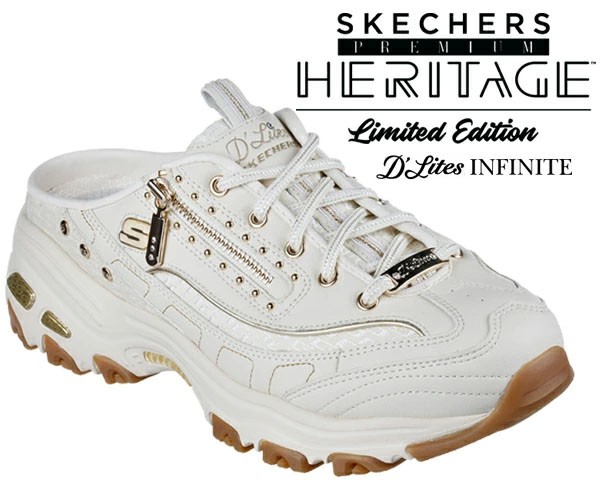 【スケッチャーズ プレミアムヘリテージ ディーライツ インフィニート グロー】SKECHERS PREMIUM HERITAGE D LITES INFINITE GLOW 149744