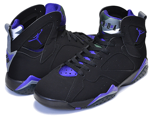 ナイキ エア ジョーダン 7 Nike Air Jordan Retro Ray スニーカー Allen 70 Offアウトレット Purple Fir レイアレン Black 053 Field Milwaukee