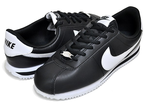 21公式店舗 ナイキ コルテッツ ベーシック ガールズ Nike Cortez Basic Sl Gs Black White 001 レディース スニーカー ブラック ホワイ 50 Off Mawaredenergy Com