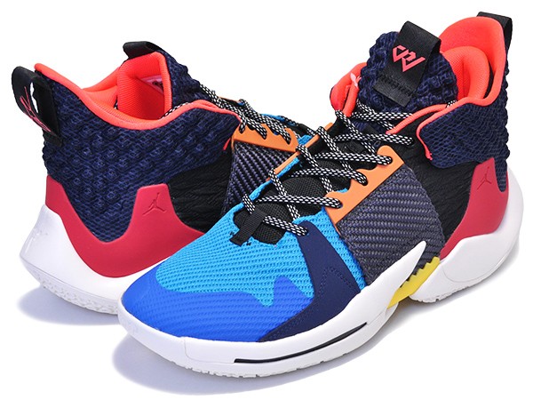 【ナイキ ジョーダン ワイノット 2】NIKE JORDAN WHY NOT ZERO.2 multi-color/t.crimson