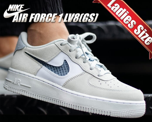 ナイキ エアフォース 1 エレベート ガールズ Nike Air Force 1 Lv8 Gs Pure Platinum Indigo Fog White Cj4093 001 レディース スニの通販はau Pay マーケット Ltd Online 商品ロットナンバー