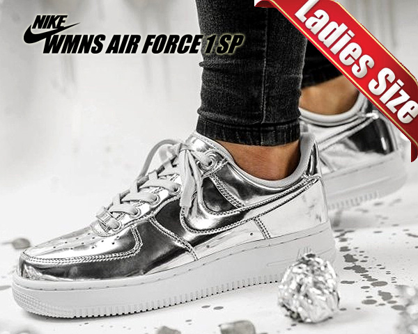 在庫一掃 エアフォース ウィメンズ ナイキ 1 シルバ レディース Cq6566 001 Silver Wht Chrome Metallic Sp 1 Force Air Wmns スペシャル Nike ローカットスニーカー Revuemusicaleoicrm Org