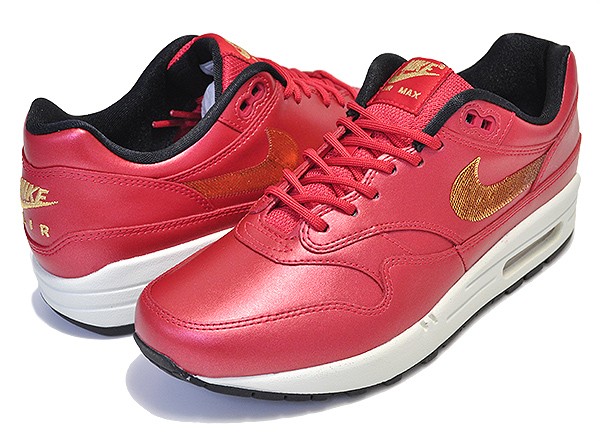 偉大な ナイキ ウィメンズ エアマックス 1 Nike Wmns Air Max 1 Sequin Gold University Red Metallic Gold Ct1149 600 スパンコール スニー 在庫限りッ アウトレット Www Iacymperu Org