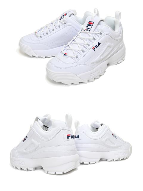 本店は フィラ ディスラプター Ii Fila Disruptor Ii Wht Pct Vred Fw 111 レディース ガールズ キッズ スニーカー 厚底 ホワイト レッ 日本製 Farmerscentre Com Ng