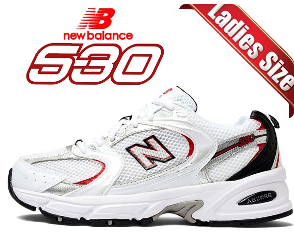 見つけた人ラッキー ニューバランス 530 New Balance Mr530sa Width D White Red Silver レディース スニーカー シルバー レッド ホワイト メッシュ 人気の Centrodeladultomayor Com Uy