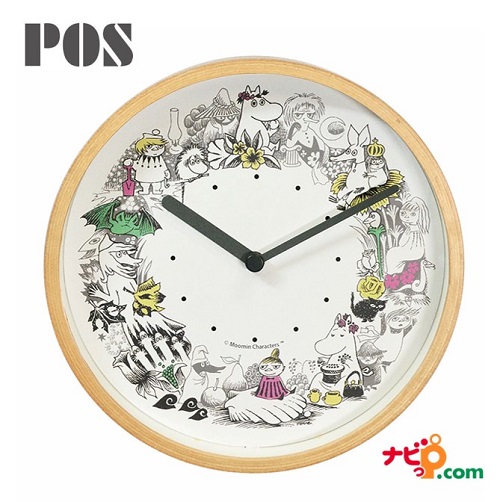ムーミン 壁掛け時計 リースカラー Pos 北欧 フィンランド ニョロニョロ リトルミイ スニフ Mtpの通販はau Pay マーケット ナビッピドットコムオンラインショップ Au Pay マーケット店 商品ロットナンバー
