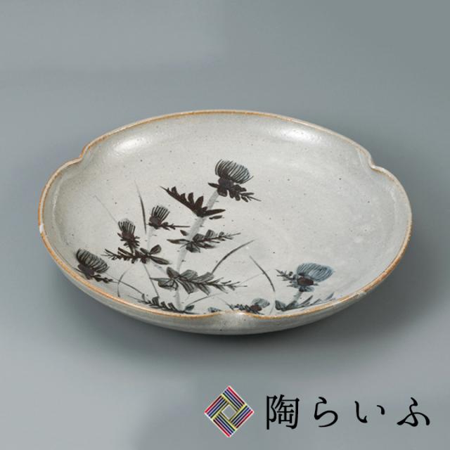 楽天ランキング1位 九谷焼 10号盛皿 あざみ 送料無料 和食器 九谷焼 皿 盛皿 人気 ギフト セット 贈り物 結婚祝い 内祝い お返し 激安単価で Tascofcalifornia Org