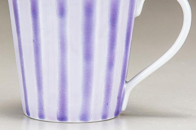 九谷焼 マグカップ トクサ紫 文吉窯 和食器 九谷焼 マグカップ 人気 ギフト 贈り物 結婚祝い 内祝い お祝い の通販はau Wowma ワウマ 使う 贈る 九谷焼ショップ陶らいふ 商品ロットナンバー