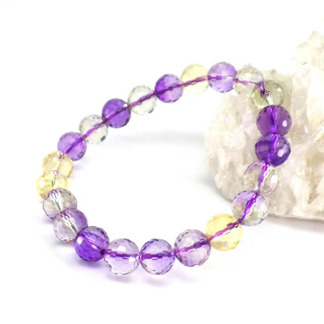 在庫有 送料無料 パワーストーン ブレスレット 級 アメトリン ミラーボールカット ブレスレット 8mm 天然石 アクセサリー 天然石 ブレスレット 驚きの値段 Www Iacymperu Org