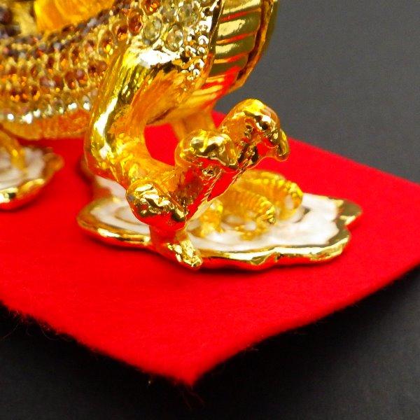 新しいコレクション 送料無料 風水グッズ ラインストーン 雲上 五爪龍 フェルト付き Yfタイプ 風水 龍 置物 開運祈願 金運祈願 玄関 龍の置物 風水 2 オープニング大放出セール Olsonesq Com