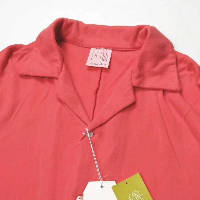 限定20%OFF 新品 bukht ブフト 日本製 CORE COMPACT YARN S/S SHIRTS オープンカラーショートスリーブシャツ BC-92109 2(M) CORAL 半袖 開襟の通販はau PAY マーケット - ブランド古着 LOOP Wowma!店|商品ロットナンバー:452 新作豊富な