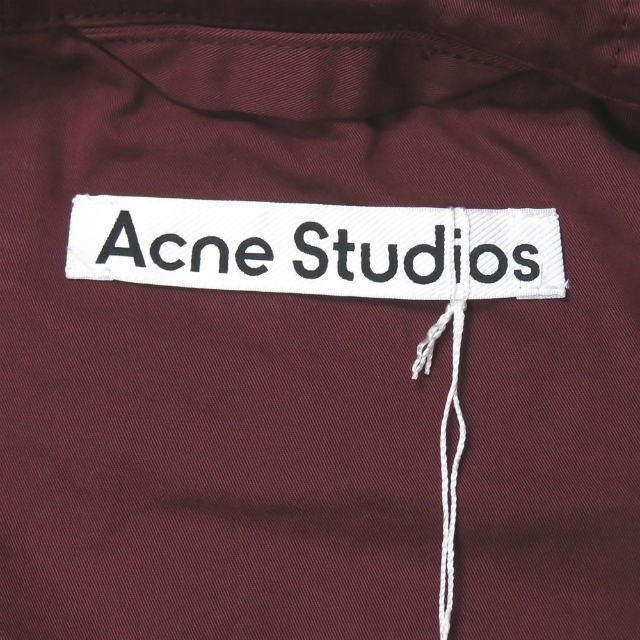 Acne Studios アクネストゥディオズ 20AW half zip hooded jacket ハーフジップフーデッドジャケット FN