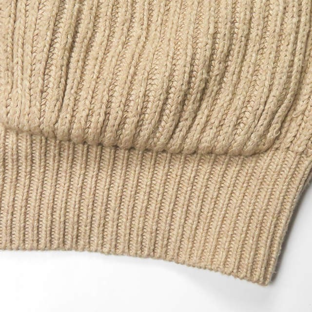 通販豊富な UNUSED アンユーズド 19SS 日本製 3G pullover knit コットンカシミアクルーネックニット US1606 1 ベージュ セーター ポケット プルオーの通販はau PAY マーケット - ブランド古着 LOOP Wowma!店|商品ロッ セール通販