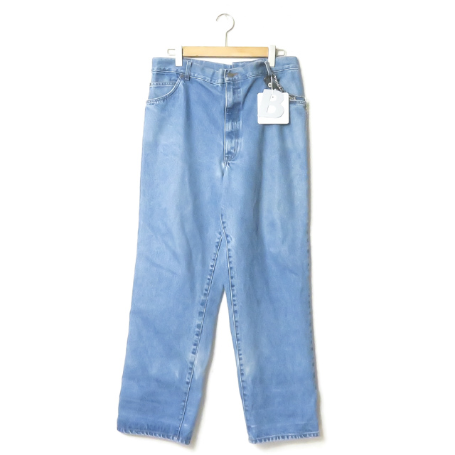 絶妙 Bodysong ボディソング 19aw 日本製 Puredenim ウォレットチェーン付き アシンメトリービッグデニムパンツ Bs One Size インディゴ 残りわずか Www Icamek Org