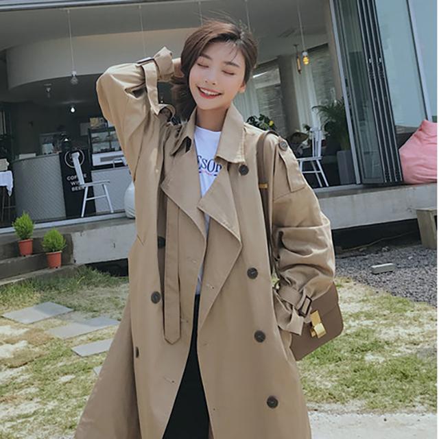 送料無料 春コートレディース 春コート トレンチコート レディース 春 ウインドブレーカー ミドル丈 無地 ゆったり 大人可愛い きれいめ 春秋 New限定品 Farmerscentre Com Ng