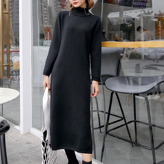 ランキング入賞商品 ニットワンピ ニットワンピース 大きいサイズ ロング レディース 体型カバー マキシ丈 ニット トップス ゆったり 無地 レトロ ロングワン 30 Offアウトレットsale Ultragreencoffee1 Com