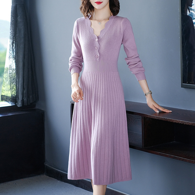 セール30 Off 春新作 ニットワンピース ロング カシュクール プリーツ プリーツワンピース 長袖 ひざ下丈 ロング丈 ミモレ丈 冬 お呼ばれ オフィス 無 期間限定 半額以下 Carlavista Com