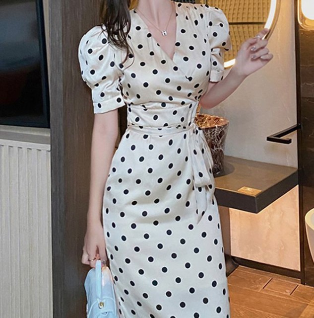 欠品カラー再入荷 ドット柄ワンピース ドット柄スカート ワンピース ロング レディース ミモレ丈ワンピース ひざ下丈 水玉 半袖 パフスリーブ Vネック ハイ 最終値下げ Gdpcambodia Org 欠品カラー再入荷 ドット柄ワンピース ドット柄スカート ワンピース ロング レディース ミモレ丈ワンピース ひざ下丈 水玉 半袖 パフスリーブ Vネック ハイ 最終値下げ Gdpcambodia Org