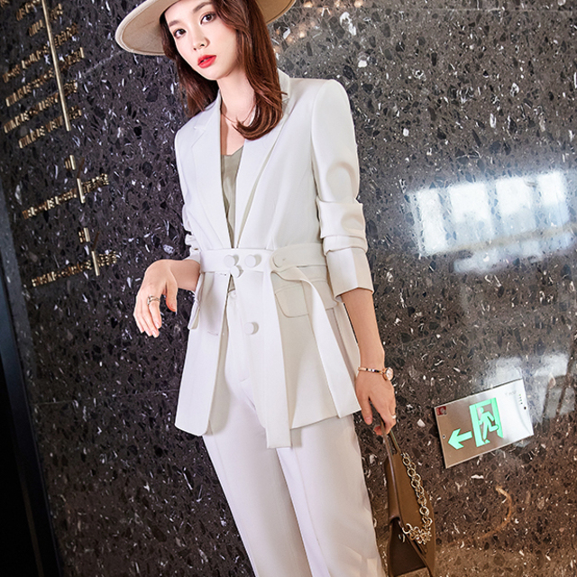 新品 セットアップ パンツスーツ レディース おしゃれ 女性 ウエストリボン パンツ お呼ばれドレス オフィスカジュアル 細見え 体型カバー 長 通販限定 Ichibanyaindia Com