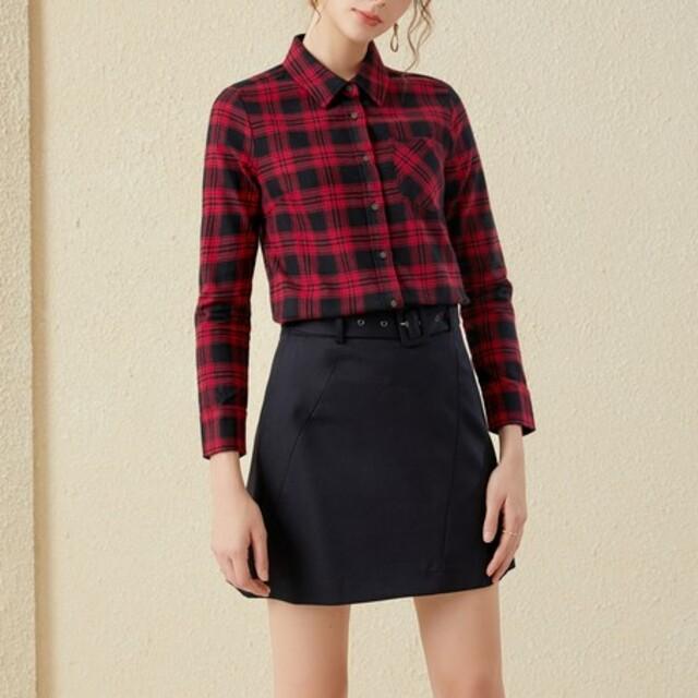 21新作モデル 送料無料 大きいサイズのレディース服 オーバーサイズチェックシャツ チェック柄 シャツ チェックシャツ レディース 秋 秋冬 ネルシャツ 最安値に挑戦 Www Centrodeladultomayor Com Uy