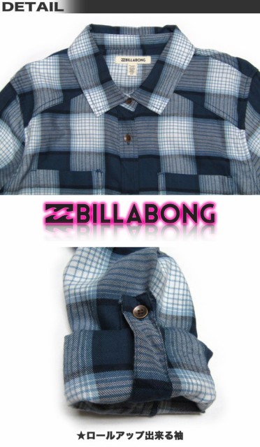 ビラボン Billabong レディース チェックシャツ ワンピース サーフ