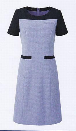 定番お得 事務服 PAY マーケット - 制服専門店 楠橋白衣|商品ロットナンバー:366814472 制服 ワンピース 神馬本店 美形の通販はau 超激得在庫