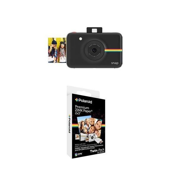 7色 大人気 ポラロイドカメラ Polaroid Snap プリンタ内蔵 Zink デジタルインスタントカメラ データも保存できる