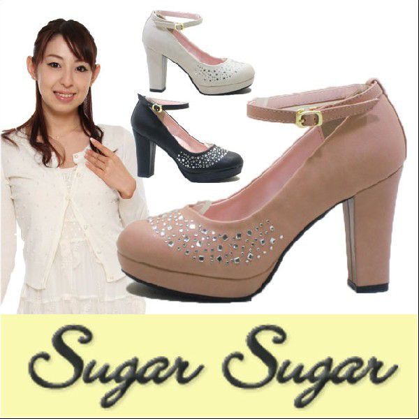 ラウンドトゥ パンプス Pumps シュガーシュガー Sugar Sugar 6314