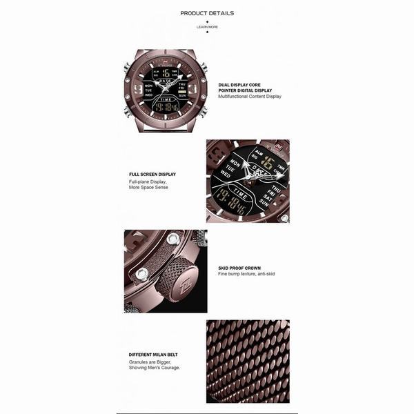 新しいコレクション 腕時計 メンズ 高級ブランドステンレススチールスポーツウォッチ カレンダー ファッション プレゼント ギフト 人気絶頂 Olsonesq Com