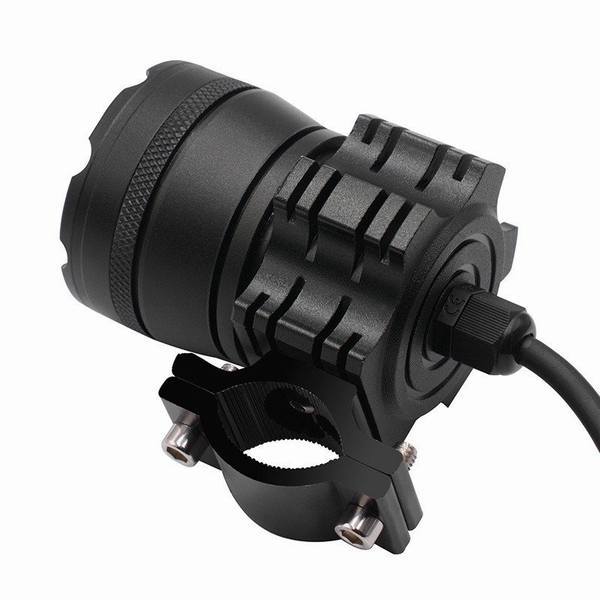 感謝価格 バイク ヘッドライトキット単体 Ledヘッドライト 外付け 汎用 12v車用 ヘッドランプ 丸型 6led 配線付き 多連プロジェクター 2点セット 売り尽 Farmerscentre Com Ng