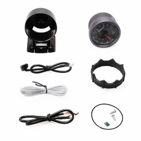 送料無料 自動車 タコメーター 2 5インチ 60mm 回転計 Led オートゲージ 追加メーター 12v車用 汎用 7色変化 デジタルメーター 60 新作 Carlavista Com