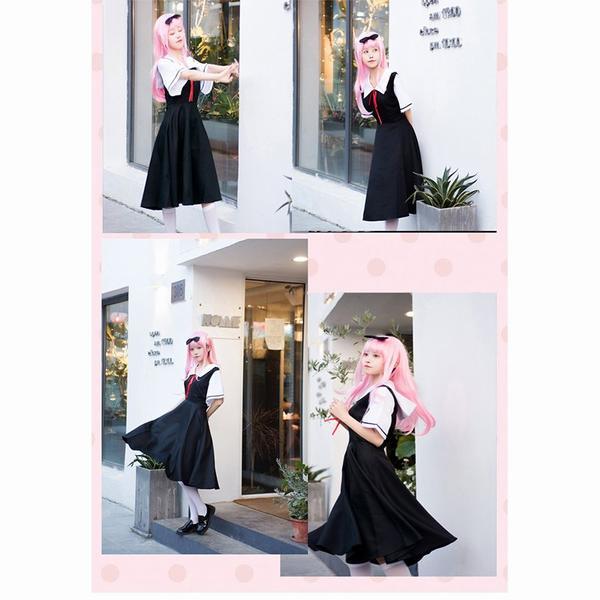 総合ランキング1位 かぐや様は告らせたい 天才たちの恋愛頭脳戦 風 四宮かぐや 藤原千花 コスプレ衣装 ハロウィン 変装 イベント 学園祭 文化祭 演劇 演出 最大30 Off Diquinsa Com Mx