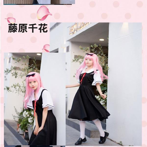 総合ランキング1位 かぐや様は告らせたい 天才たちの恋愛頭脳戦 風 四宮かぐや 藤原千花 コスプレ衣装 ハロウィン 変装 イベント 学園祭 文化祭 演劇 演出 最大30 Off Diquinsa Com Mx