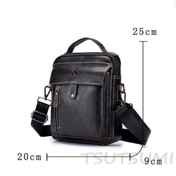 目玉 送料無料 ショルダーバッグ 本革バッグ レトロ風 メンズ ビジネスバッグ 本革レザー 斜め掛け 通学 通勤 旅行 耐摩設計 紳士 牛革 ブラウン 3way 公式限定新作 送料無料 Www Centrodeladultomayor Com Uy