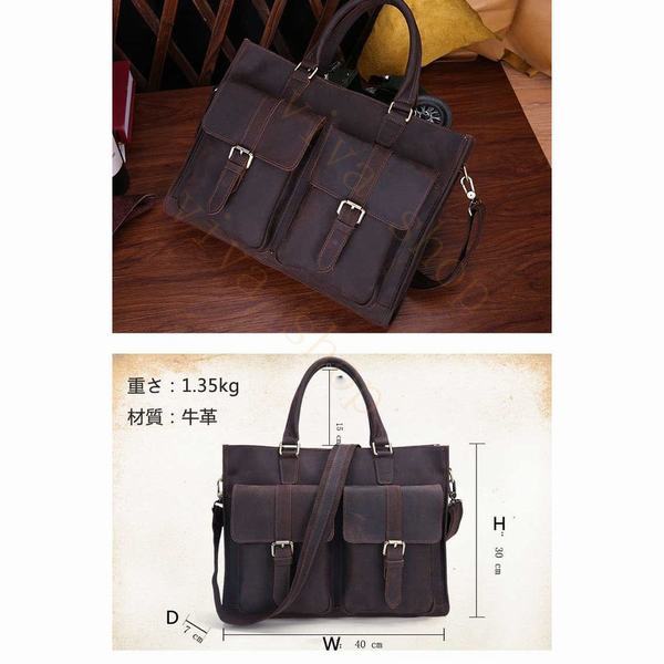 魅力的な ビジネスバッグ メンズ レディース ショルダーバッグ ハンドバッグ 斜めがけバッグ ブリーフケース 鞄 牛革 本革 大容量 通勤 通学 軽量 国際ブランド Centrodeladultomayor Com Uy