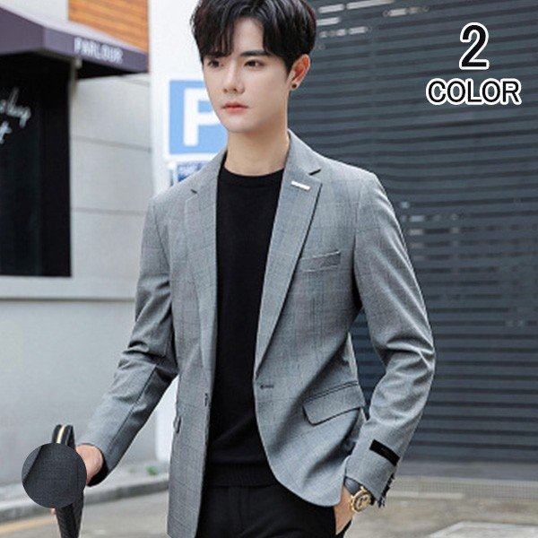 代引き手数料無料 メンズ テーラード ジャケット ライトアウター カジュアル ブレザー サマー 長袖 テーラードジャケット ビジネス 紳士用 通勤 きれいめ 超人気 Olsonesq Com