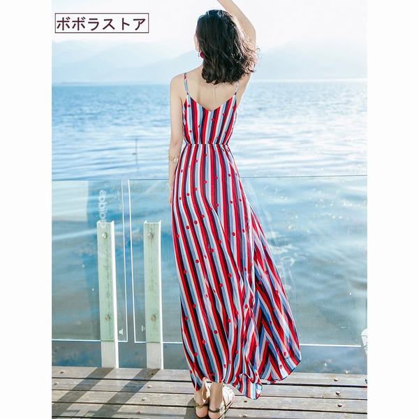 希少 大人気 シフォンワンピース 膝丈 マキシ丈 ビーチワンピ レディース ノースリーブ 花柄 タンクワンピ フリル 可愛い ロング丈 カジュアル リゾー お歳暮 Farmerscentre Com Ng