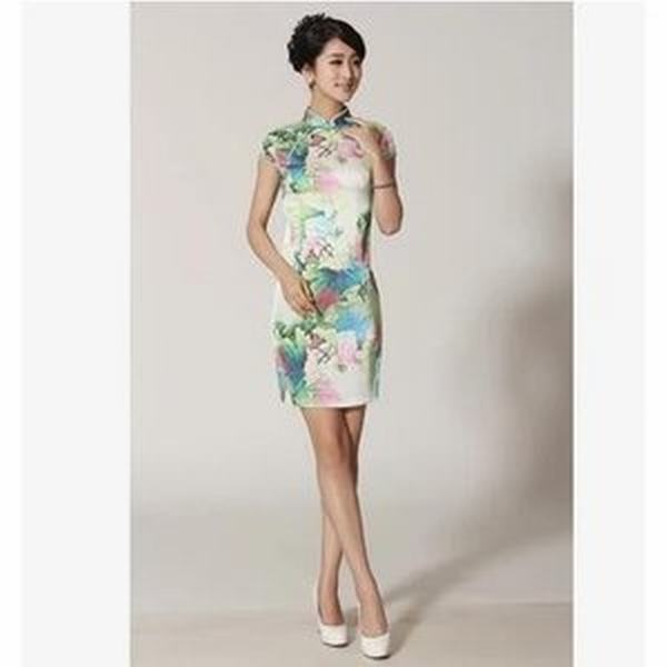 絶賛レビュー続出 チャイナドレス 花柄 半袖 半袖綿麻素材 ショート丈 チャイナ服 ミニチャイナドレス パーテイ衣装 ワンピース 綿 通気性 レトロ 大きいサ 新色追加 Carlavista Com