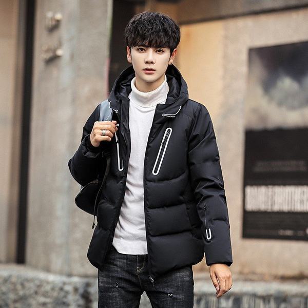 値引きする ダウンジャケット メンズ ブルゾン メンズアウター カジュアル 防寒 新作冬服 無地 冬 連帽 フード付き 上質で快適 Gdpcambodia Org