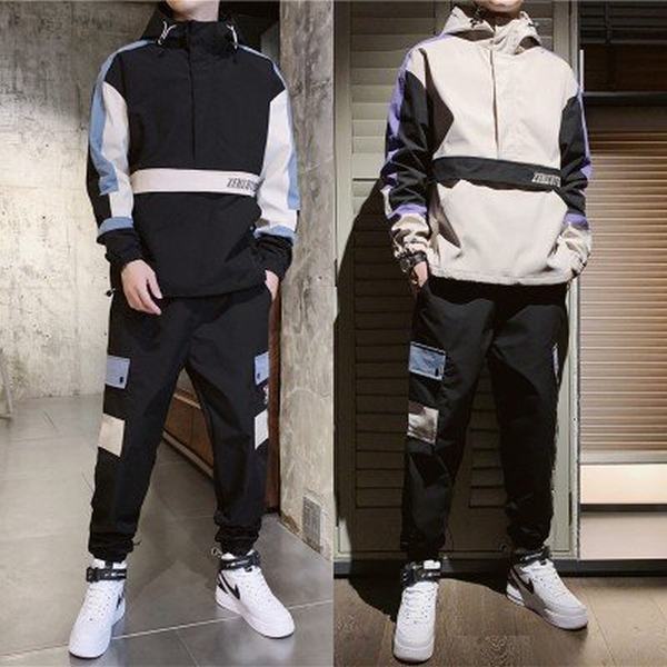 日本産 セットアップ メンズ 2点セット アウター パーカー フード付き マウンテンパーカー 運動着 スポーツウェア ボトムス ロングパンツ ジョガ 人気第6位 Www Iacymperu Org