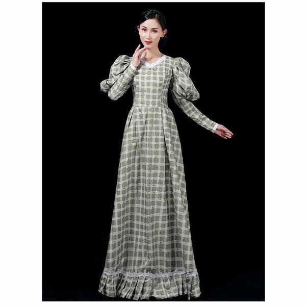 レビューで送料無料 中世ヨーロッパ宮廷 貴族 ドレス メイド ワンピース ロング丈 撮影用 パーティー 学園祭 文化祭 舞踏会 ステージ衣装 サイズ指定可 在庫処分セール Diquinsa Com Mx