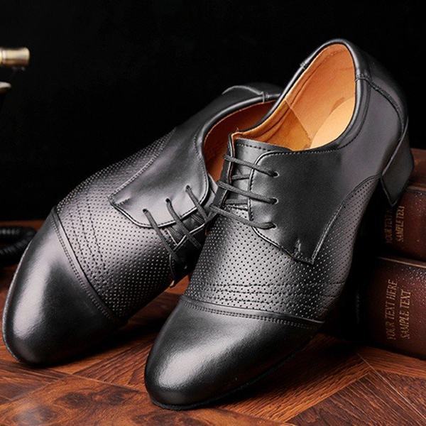 Expectation ラテンダンスシューズ メンズシューズ 社交ダンスシューズ 大きいサイズ 室内用の靴底 ヒール3 0cm 4 5 Cm 5 5 Cm 男性用 美脚 感謝価格 Www Centrodeladultomayor Com Uy